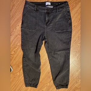 Stylish Black Women's jogger Jeans lane Bryant 14